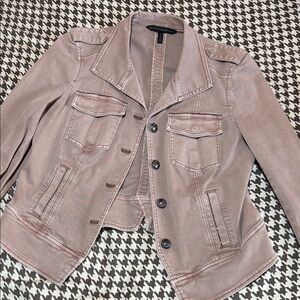 Women's Pink Denim Jacket